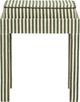 TOV Furniture Kora Green Stripes Accent Stool-3