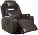 ACME Furniture Waterlily Brown Motion Rocker Recliner with Swivel-0