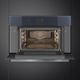 Smeg 30" Neptune Gray Oven/Micro Combo Electric Wall Oven-4