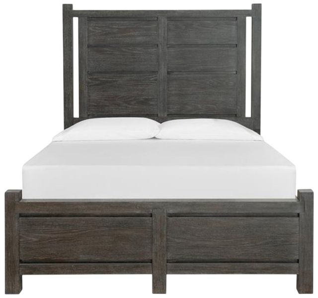 Magnussen Home® Plum Creek Ravenwood Black Queen Panel Bed-0