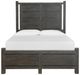 Magnussen Home® Plum Creek Ravenwood Black Queen Panel Bed-0