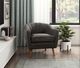Homelegance® Cutler Brown/Charcoal Accent Chair-1