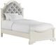 Elements International Eastwood Youth Twin Upholstered Panel Bed -0