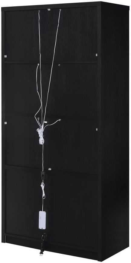 Coaster® Riva Black Accent Display Cabinet-4
