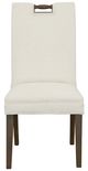 Fairfield® Customizable Entree Dining Pull Tall Back Dining Chair with Tobacco Legs-1