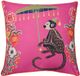 Stylecraft Tinck Brown/Pink Throw Pillow-0
