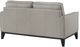 New Classic® Home Furnishings Aaron Leather Mist Gray Loveseat-4