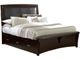 Vaughan-Bassett Transitions Merlot Queen/King Storage Unit-3
