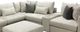 Luke Home Newport 6-Piece Artesia Opal Sectional-1