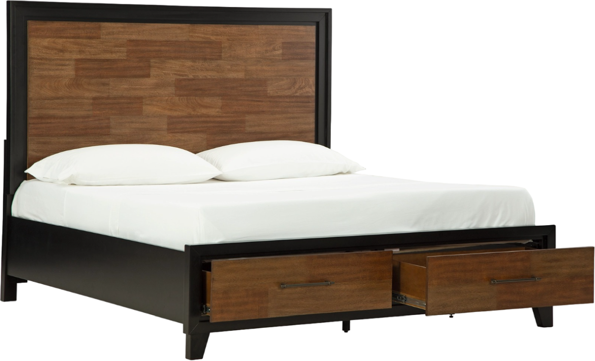 BenchCraft Kraeburn Panel Storage Bed - Thumbnail 5