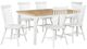 Coaster® Andrews 7-Piece Light Ash/White Rectangular Dining Set-0