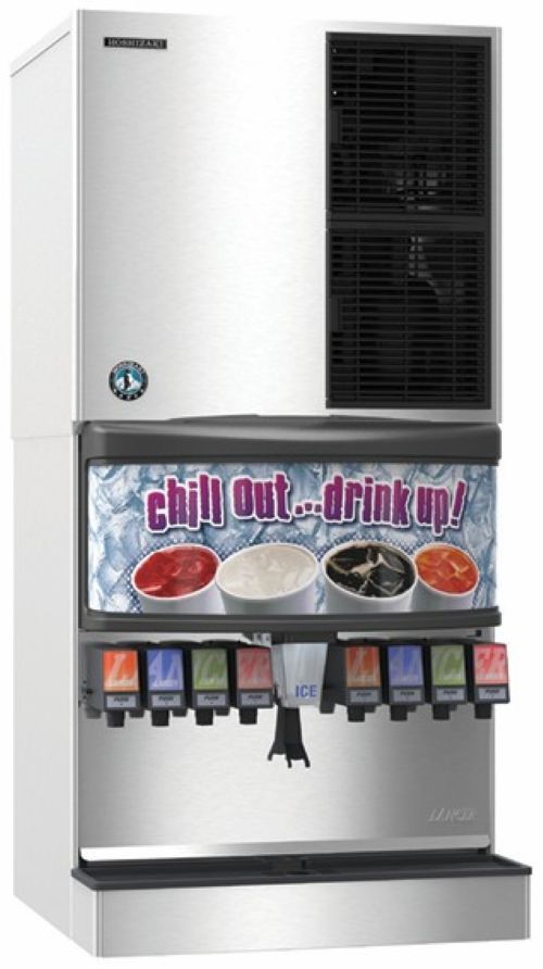 Hoshizaki Crescent® Cuber 30" 773 lb. Stainless Steel Air-Cooled Ice Maker-1