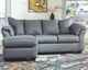 Signature Design by Ashley® Darcy Steel Sofa Chaise-1