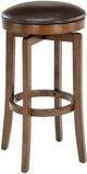 HH2 Home Brendan Brown Cherry Swivel Counter Stool-0
