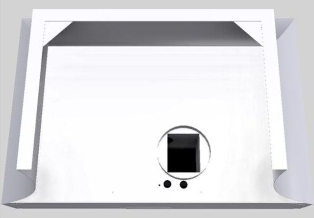 Vent-A-Hood® Designer Series 36" White Wall Mounted Range Hood-2