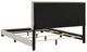 Coaster® Dorian Cream Queen Upholstered Panel Bed -3