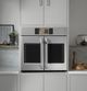Café™ Professional Series 30” Stainless Steel Smart Single Electric Wall Oven with French Doors-3