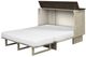 Cottage Creek Furniture Brockton Light Wheat Queen Sleep Cabinet-1