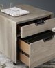 aspenhome® Harper Point Bleached Khaki Rolling File-2