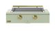 Caliber™ Rockwell Social 42" Sage Built-In Natural Gas Outdoor Griddle with Brass Hardware-0