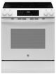 GE® 600 Series 30" White Slide-In Electric Range-0