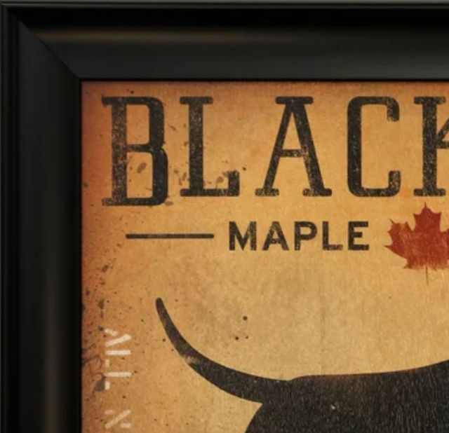 Stylecraft Black/Dark Green/Light Brown/Red Framed Print-1