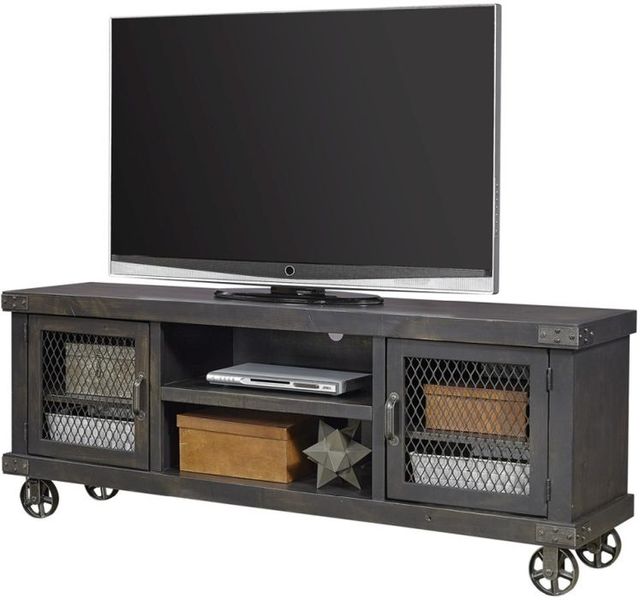 aspenhome® Industrial Ghost Black 74" Console-1