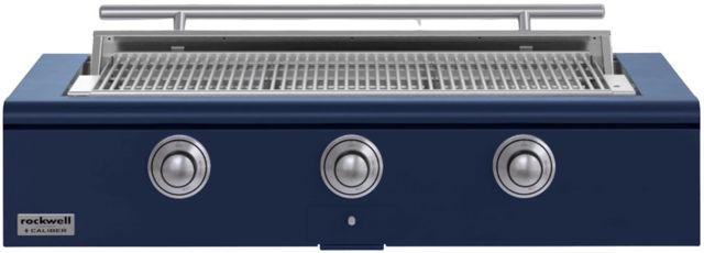 Caliber™ Rockwell Social 3-Burner Cobalt Built-In Natural Gas Grill with Stainless Steel Hardware-0