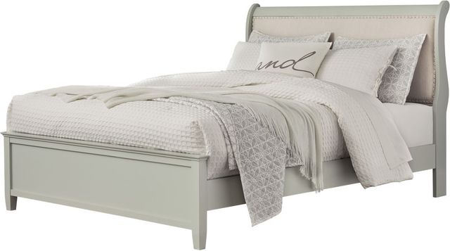 Signature Design by Ashley® Jorstad 5-Piece Gray Queen Sleigh Bed Set-1