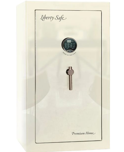 Liberty Safe Premium Home White Gloss 12 Gun Safe-0