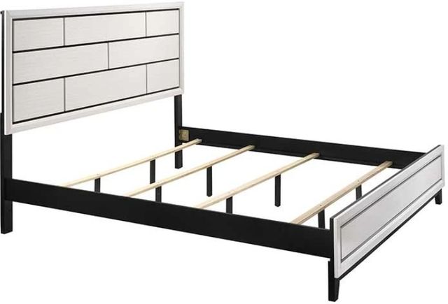 Crown Mark Akerson Chalk King Panel Bed-1