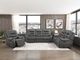 Homelegance® Oberon Dark Gray Manual Recliner-1