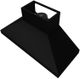 Vent-A-Hood® 66" Black Euro-Style Wall Mount Range Hood-1