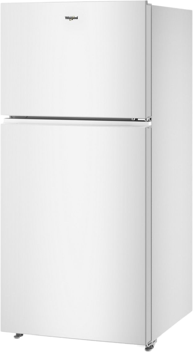 Whirlpool® 30" 19.2 Cu. Ft. White Top Freezer Refrigerator with Total Coverage Cooling-2