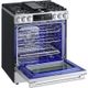 LG Studio 30" Stainless Steel Slide In Natural Gas Range -1