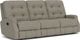 Flexsteel® Devon Gray Vapor Reclining Sofa-0