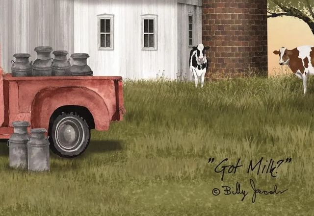 Classy Art Got Milk? by Billy Jacobs Wall Art-1
