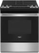 Whirlpool® 30" Fingerprint Resistant Stainless Steel Slide-In Gas Range with Frozen Bake™ Technology-0