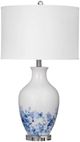 Bassett Mirror Sirius Blue/White Table Lamp-0
