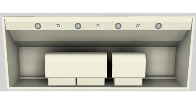 Vent-A-Hood® 60" Biscuit Wall Mounted Range Hood-3