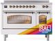 Ilve® Nostalgie II Series 48" Custom RAL Color Pro Style Induction Range-1