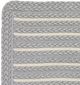 Capel Rugs Hammock Grey 4' x 6' Cross Sewn Rectangle Rug-1