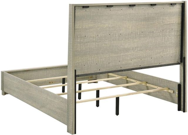 Coaster® Channing Rough Swan Grey Oak Panel Bed-2