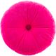 Surya Cotton Velvet Bright Pink 18"x18" Toss Pillow-0
