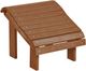 C R Plastic Cedar Premium Footstool-0
