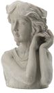 A & B Home Gray Posing Girl Planter-1