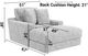 Jackson Furniture Cozy Pearl Chaise-2