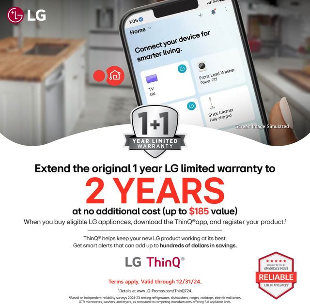 LG Alpine White Laundry Pair-24