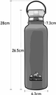 Chilly Moose 25oz Black Whitney Bottle -3