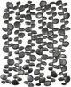 Uttermost® Charcoal Black Skipping Stones Metal Wall Decor-0